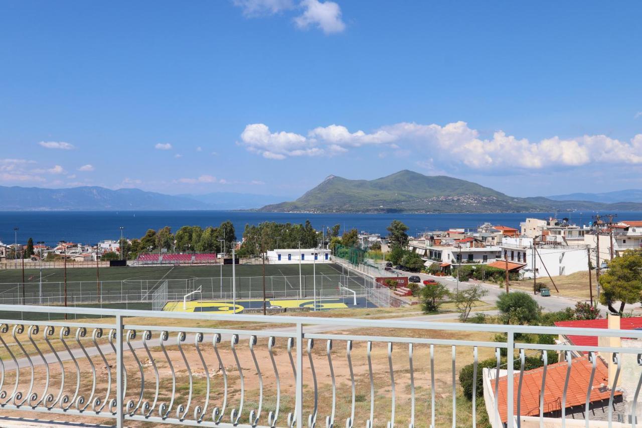 Λεμονιά Ενοικιαζόμενα Δωμάτια Loutra Edipsou  Bagian luar foto